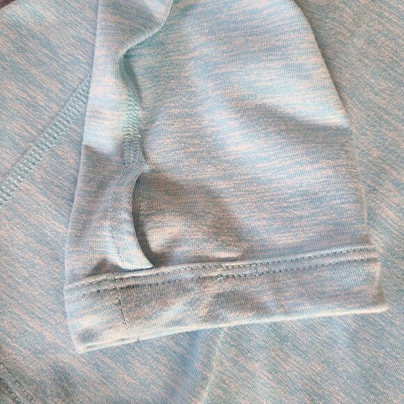 Nike Women's Dri-Fit Light Blue Long Sleeve Running Top Size Large - Picture 5 of 14